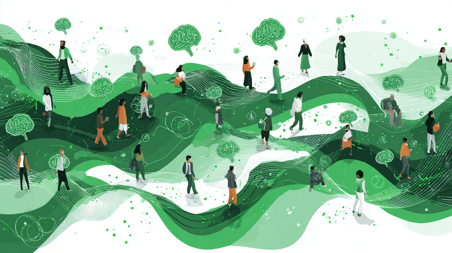 Diverse team members collaborating