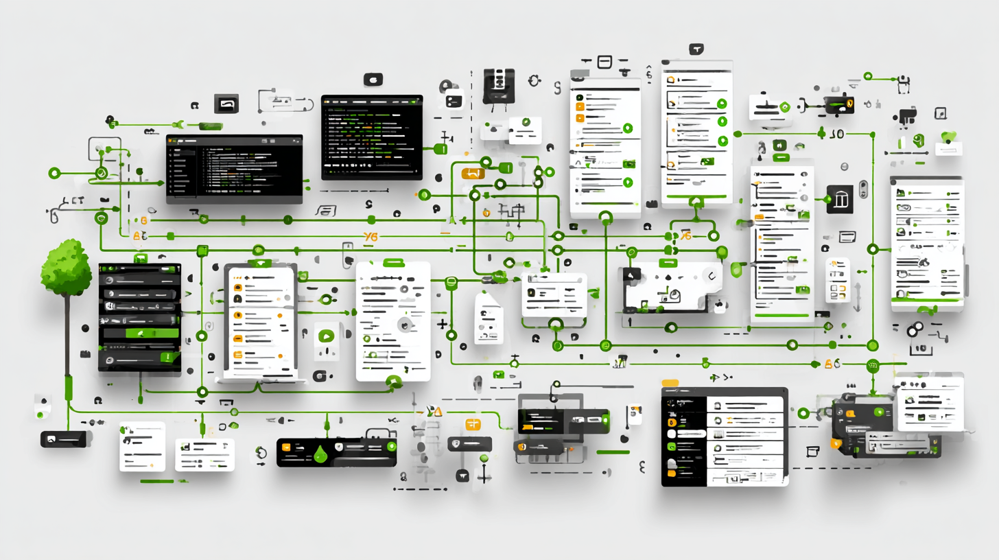 Software development roadmap visualization overview