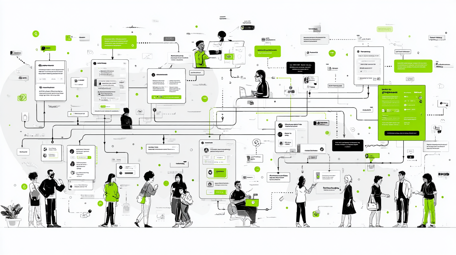 User journey visualization overview